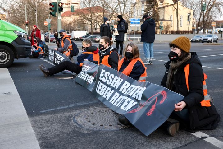 Straßenblockaden der »Letzten Generation«