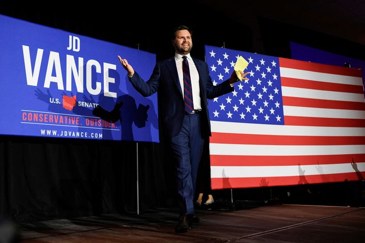 Kandidat Vance in Ohio: Bestsellerautor und Politiker